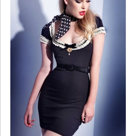 wheels and dollbaby Dresses Wheels And Dollbaby As 2 Ruffle Sheath